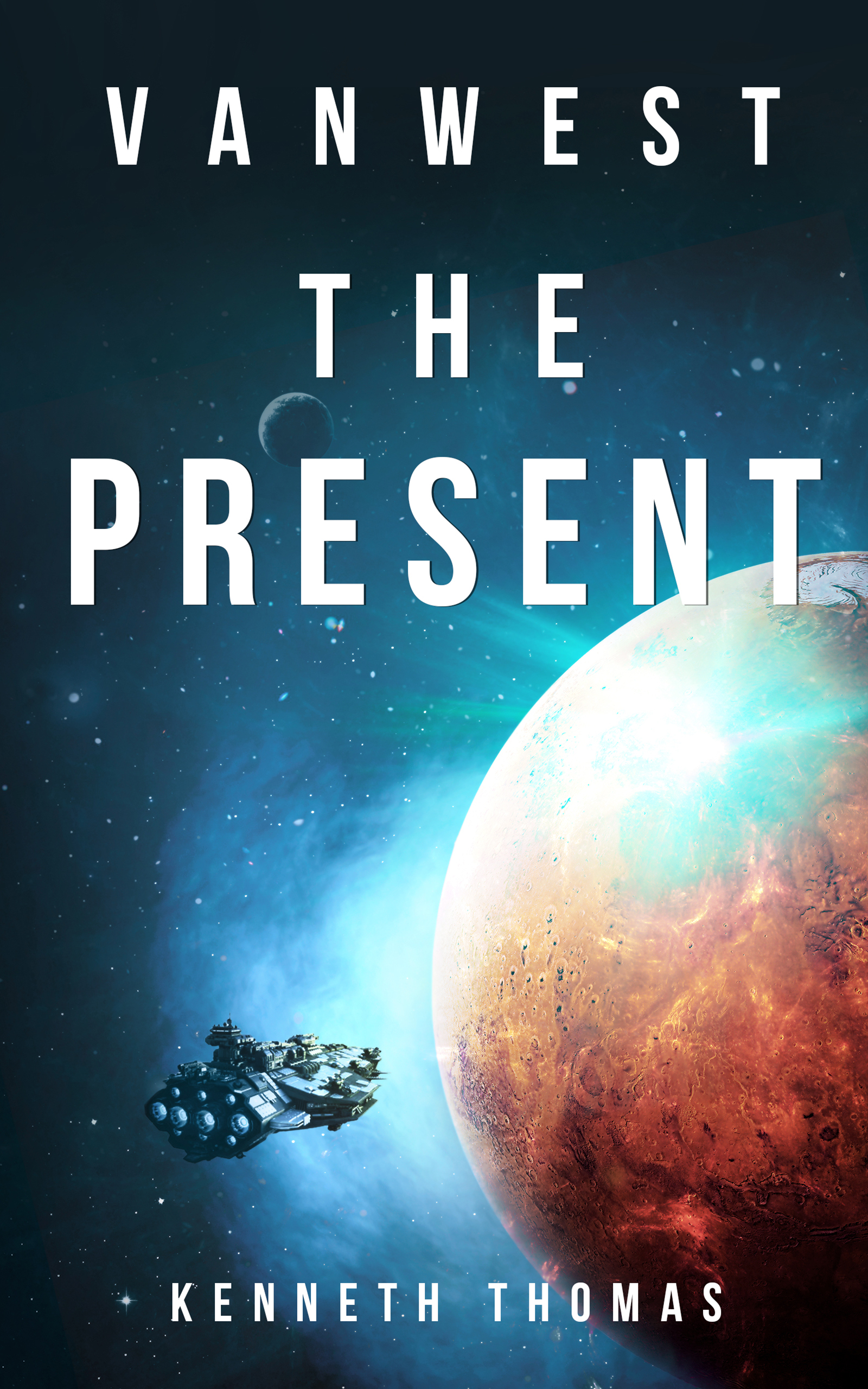 Cover image for VanWest The Present by Kenneth Thomas.