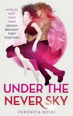 Cover image for Under the Never Sky by Veronica Rossi.