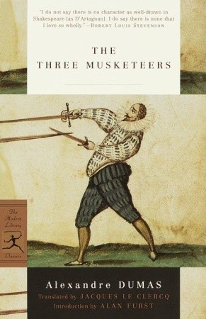 Cover image for The Three Musketeers by Alexandre Dumas.