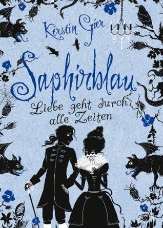 Cover image for Saphirblau by Kerstin Gier.