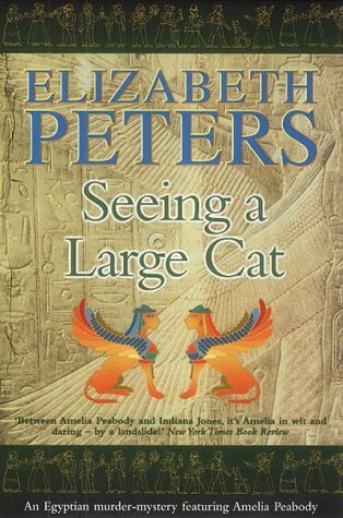 Cover image for Seeing a Large Cat by Elizabeth Peters.