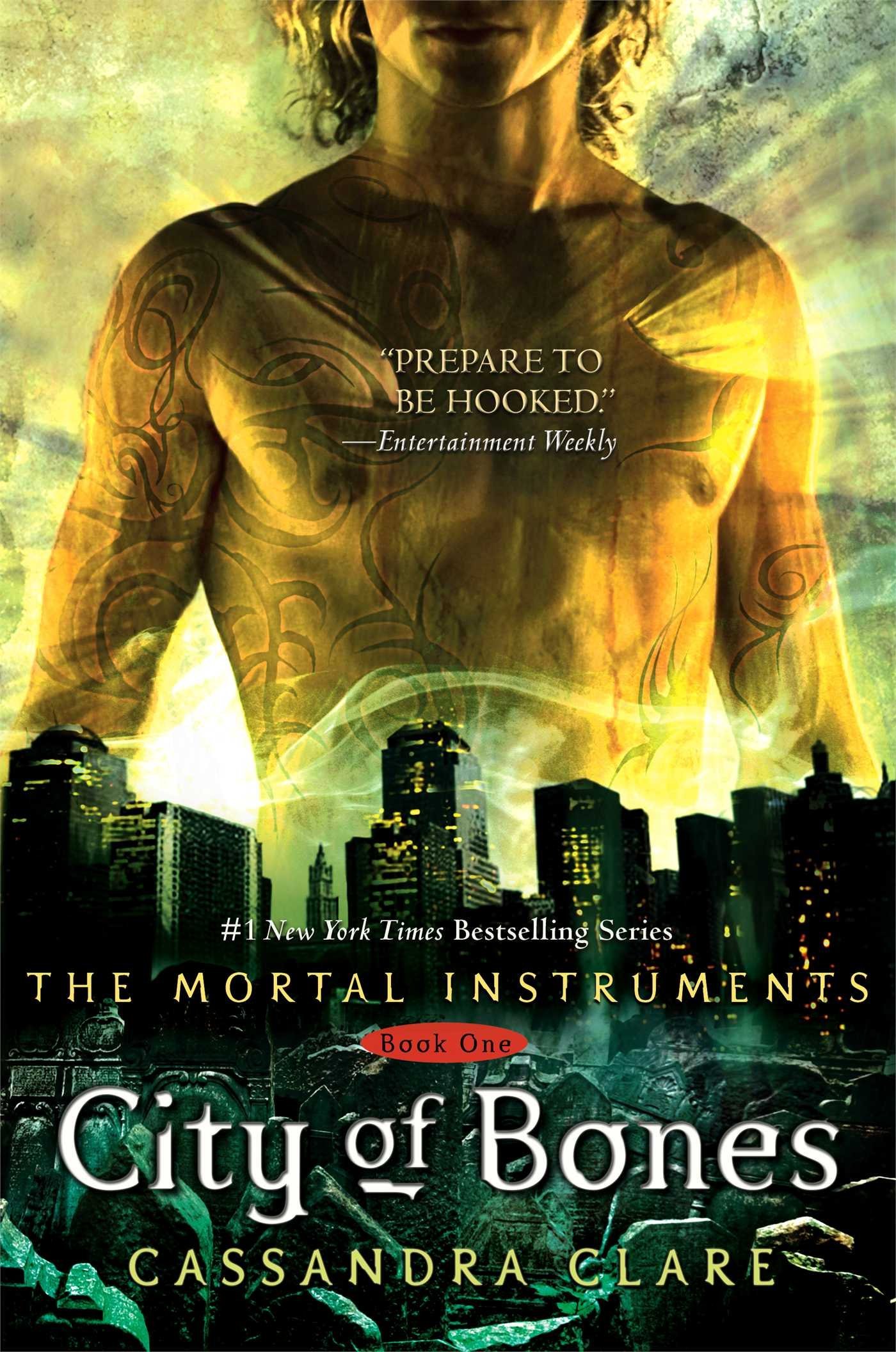 Cover image for City of Bones by Cassandra Clare.